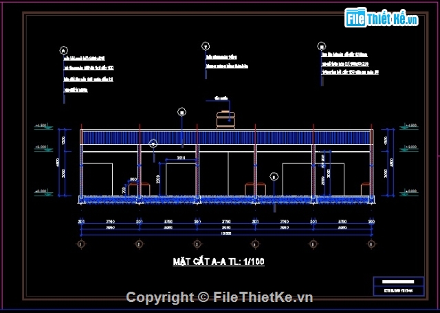 Phòng trọ,nhà trọ,Bản vẽ chi tiết